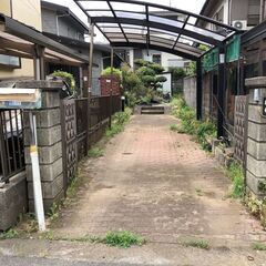 ※交渉中※ カーポート　　金属スクラップにもどうぞの画像