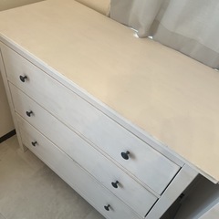 IKEA イケア hemnes ヘムネス 3段チェストの画像