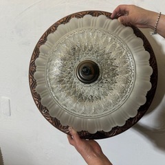 昭和レトロな照明の画像