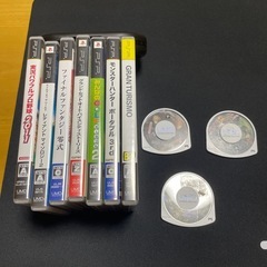 【極美品】PSP-3000とソフト10本の画像
