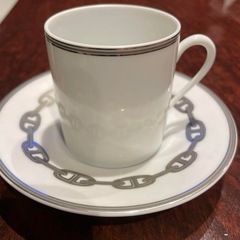 【美品】エルメス　シェーヌダンクル　カップ
