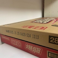 UFO 爆盛カップ麺 1ケースの画像