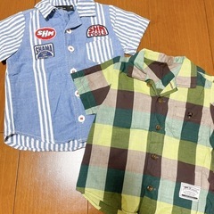 男の子　シャツ　キャラクターTシャツの9点セット 90cmの画像