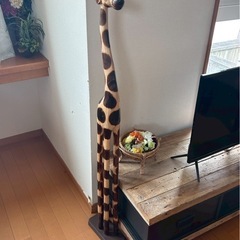 キリンの置物
