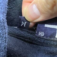アメリカ古着 長袖 スウェット パーカー メンズMサイズの画像