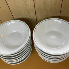 【美品】希少　非売品エースコック　ラーメン　どんぶり18個セット　陶器製　未使用の画像