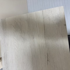 ニトリ　折りたたみデスク　机　白　の画像