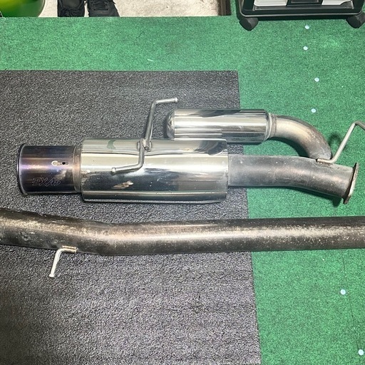 チタンテール付 EXAS EVO Tune GPスポーツ オールステン マフラー S14