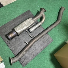 チタンテール付　EXAS EVO Tune GPスポーツ オールステン マフラー　S14 シルビア SR20DET S15 S13 日産 流用にも JASMA GP SPORTSの画像