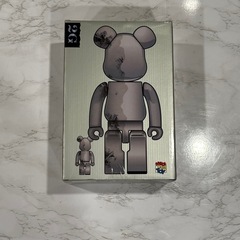 刻印シール有 BE@RBRICK 2G SORAYAMA × Daniel Arsham 100％ & 400％ メディコム トイ ベアブリック フィギュアの画像