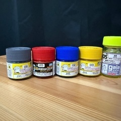 模型•プラモデル•ガンプラ　塗料•溶剤セットの画像