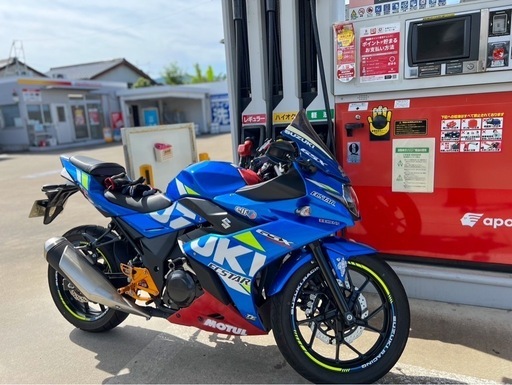 gsx250r suzuki スズキ　トリトンブルーメタリック　カスタム多数