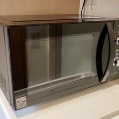 東芝　電子レンジ　ブラックの画像