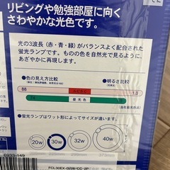 蛍光灯の画像