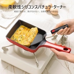 4点セット シリコンスパチュラ＆キッチントング 耐熱 シリコン 調理トングの画像