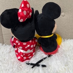 ミッキーミニーウェディングドールの画像