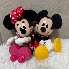 ミッキーミニーウェディングドールの画像