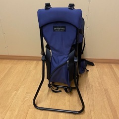 mont-bell モンベル　ベビーキャリア ネイビー　背負子の画像