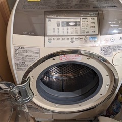 【5/25処分します！】日立ドラム式洗濯機の画像