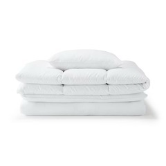 無印良品　防ダニ寝具３点セット・敷ふとん用／Ｓの画像