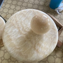 大理石？風？テーブル&飾り台セット　滋賀県高島市よりの出品　の画像