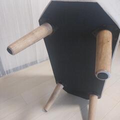 【5/15までの出品】salut! サリュ脚付き収納スツールの画像
