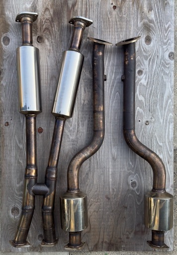 [値下げ]レクサスLS460フロントパイプ/センターパイ プ