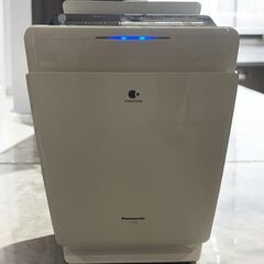 ○パナソニック Panasonic 加湿空気清浄機（加湿・空清13畳まで 空清21畳まで） ホワイト nanoe・メガキャッチャー搭載 F-VXF45-Wの画像