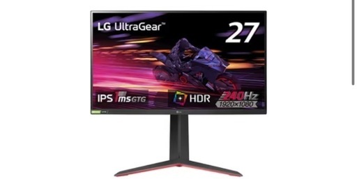LGエレクトロニクス ゲーミングモニター 27GP750-B