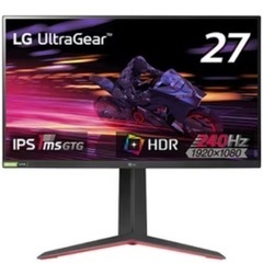 LGエレクトロニクス ゲーミングモニター 27GP750-B