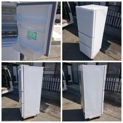 ハイセンス2022年製283L冷蔵庫 自動製氷 ガラスドア 美品