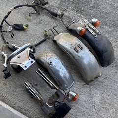 ホンダモンキー6V鉄フェンダー