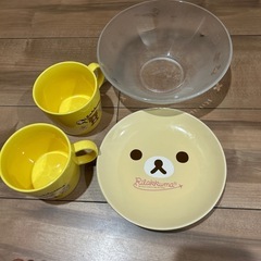 リラックマ食器セットの画像