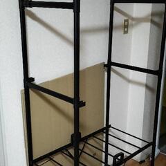 軽量折りたたみ物干し台