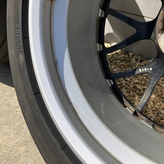 BBSホイール18インチ　RS-GT 5穴　右2本の画像