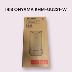 【超美品】上給水超音波加湿器 アイリスオーヤマ KHM-UU231-Wの画像