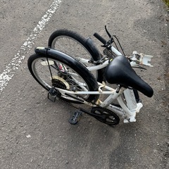 折りたたみ自転車20インチの画像