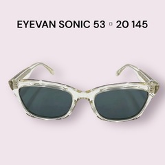 【展示品】EYEVAN SONIC 53□20-145アイヴァン ウェリントンの画像