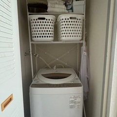 ニトリ 洗濯機ラックの画像