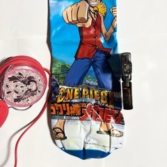 ONE PIECE グッズ 手提げ 鞄 バッグ ヘッドホン ライターの画像