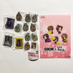 桜鬼 グッズまとめ ミニファイル ガチャ ストラップ ピンバッジ