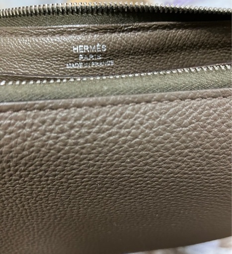【美品】エルメス　メンズ　長財布　箱あり