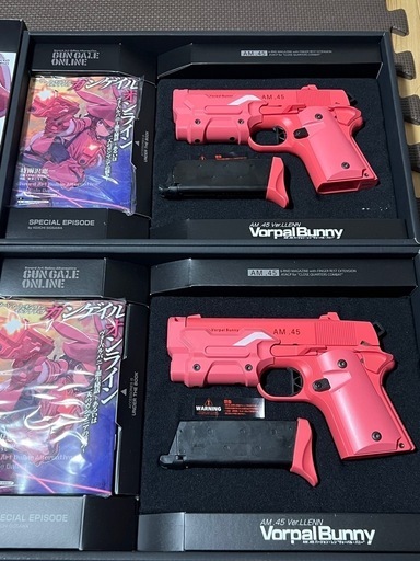 Vorpal Bunny 1丁　ピンク　予備マガジン3本他GGO LLENN Vorpal Bunny ピンク 予備マガジン3本 GGO LLENN