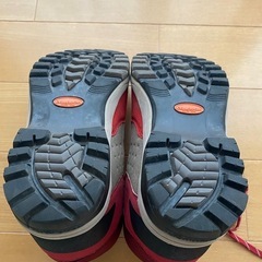 【美品】登山靴　トレッキングシュ一ズ　Caravan C-1_02　23.0cmEEE レッドの画像