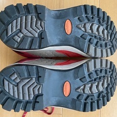 【美品】登山靴　トレッキングシュ一ズ　Caravan C-1_02　23.0cmEEE レッドの画像