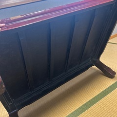 レトロな座卓差し上げますの画像