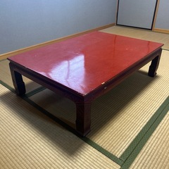 レトロな座卓差し上げます