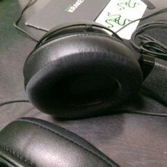 【超美品】Razer Kraken Black クラーケン ブラック　ヘッドセットの画像