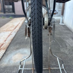 自転車　前後の座席付　　　　　　の画像