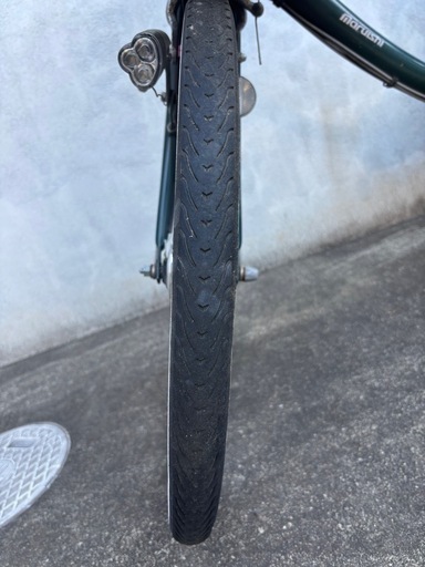 自転車　前後の座席付　　　　　　